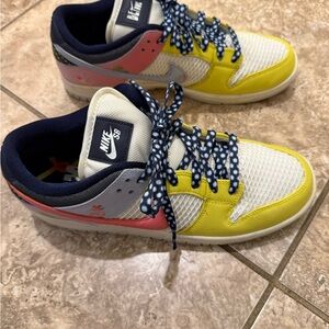 Nike SB Dunk Low Pro BT Xavier Schipani ‘Be True’ Multi Color/Pink Gaze-Sail